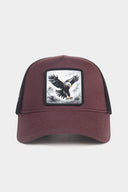 Gorra Café - Negro Hip Hop Premium con Parche águila