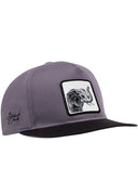 Gorra de Negro Griss Hip Hop  con Parche leopardo - Image 1