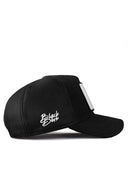 Gorra Negro Hip Hop Premium con Parche caballo