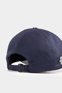 Gorra Six Blanco - Azul Marino Béisbol con Parche EL PATRON