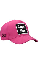Gorra Rosa Béisbol con Parche King - Image 1