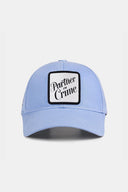 Gorra Six Azul Hielo Béisbol con Parche Partner in Crime