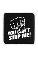 Gorra Six Negro Blanco Béisbol con Parche You can't stop me!