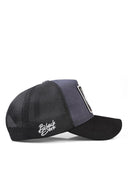 Gorra Negro Antracita Hip Hop Premium con Parche número 7
