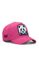 Gorra Rosa Béisbol Niños con Parche leopardo - Image 1