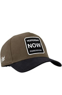 Gorra Negro Caqui Béisbol con Parche número 7