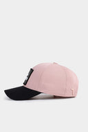 Gorra Six Negro - Salmón Béisbol con Parche Queen