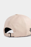 Gorra Six Negro Beige Béisbol con Parche caballo