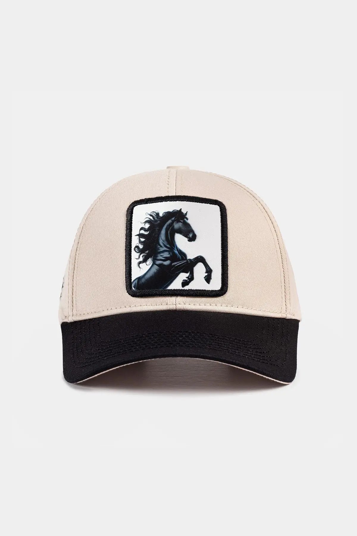 Gorra Negro-Beige Seis Panel BlackBörk