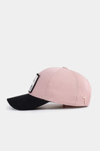 Gorra Negro-Salmón Seis Panel BlackBörk