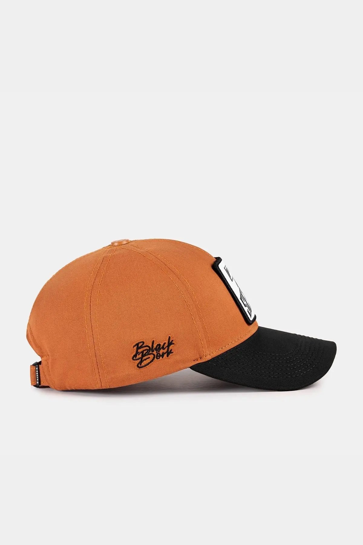 Gorra Negro-Ladrillo Seis Panel BlackBörk