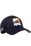 Gorra Six Azul Marino Béisbol con Parche Be Positive