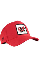 Gorra Rojo Béisbol con Parche I Don't Care