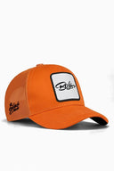 Gorra Naranja Trucker Niños con Parche Back to Feature - Image 1