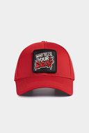Gorra Six Rojo Béisbol con Parche Who Tells Your Story