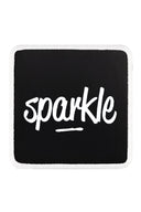 Gorra Six Negro Rojo Béisbol con Parche Sparkle