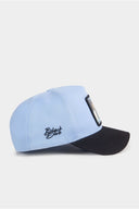Gorra Negro Azul Hielo con Parche Boss