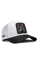 Gorra Negro Blanco Trucker