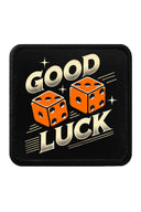 Gorra Six Ladrillo Béisbol con Parche GOOD LUCK