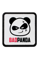 Gorra Six Negro Blanco Béisbol con Parche Panda