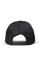 Gorra Ladrillo Negro Béisbol con Parche ciervo