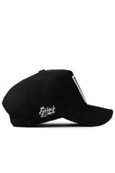Gorra Negro Béisbol con Parche murciélago