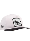 Gorra de Negro Blanco Hip Hop con Parche Back to Feature - Image 1