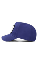 Gorra Azul Béisbol con Parche labio