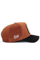 Gorra Azul Marino Camel Béisbol con Parche THINK BIG