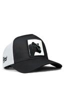 Gorra Negro Blanco Trucker