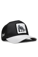 Gorra Blanco-Negro Trucker