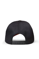 Gorra Ladrillo Negro Béisbol con Parche lobo