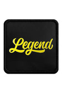Gorra Six Negro Rojo Béisbol con Parche Legend