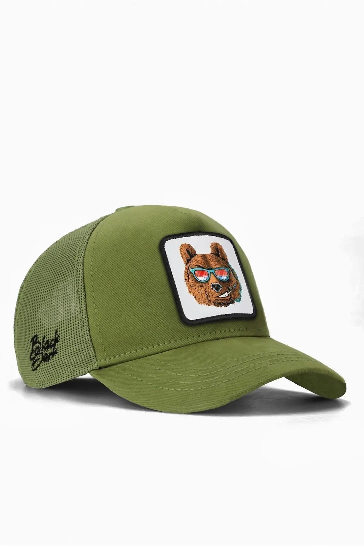 Gorra Verde Trucker Niños BlackBörk