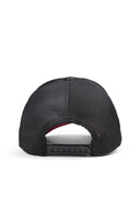 Gorra Rojo - Negro Hip Hop Premium con Parche oso
