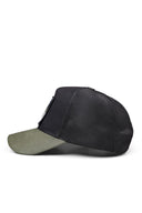 Gorra Caqui - Negro Hip Hop Premium con Parche oso