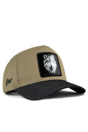 Gorra con Parche Lobo Oscuro
