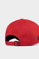 Gorra Six Rojo Béisbol con Parche León
