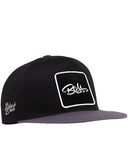 Gorra de Gris - Negro Hip Hop  con Parche King - Image 1