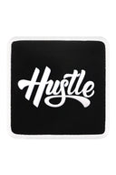 Gorra Negro Azul Hielo con Parche Hustle
