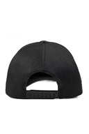 Gorra Negro Béisbol con Parche dedo