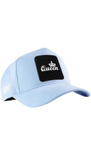 Gorra Azul Hielo Béisbol con Parche Queen