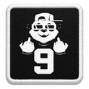 Parche Panda para Gorras BlackBork