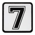 Parche 7 Numero para Gorras BlackBork BlackBörk
