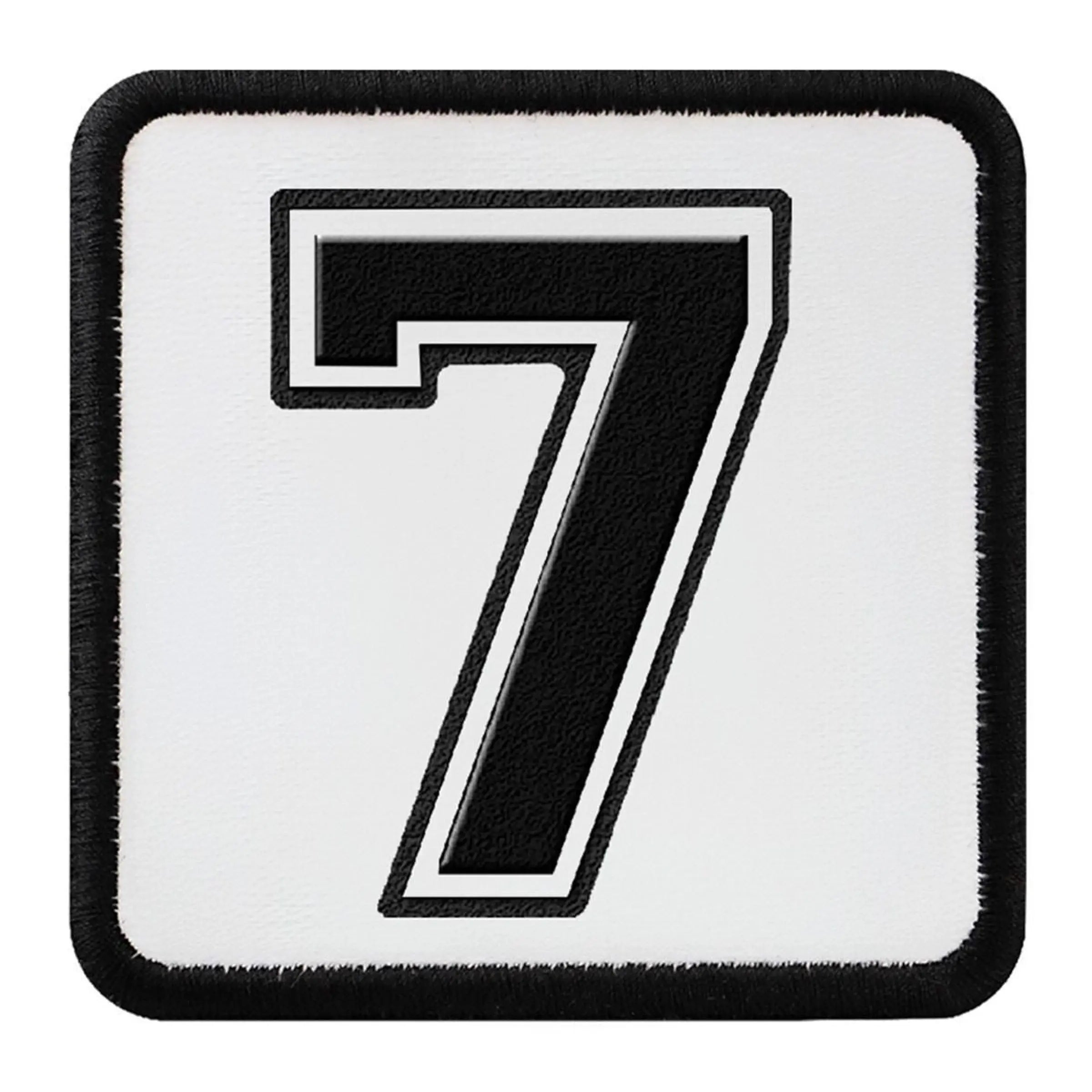 Parche 7 Numero para Gorras BlackBork BlackBörk