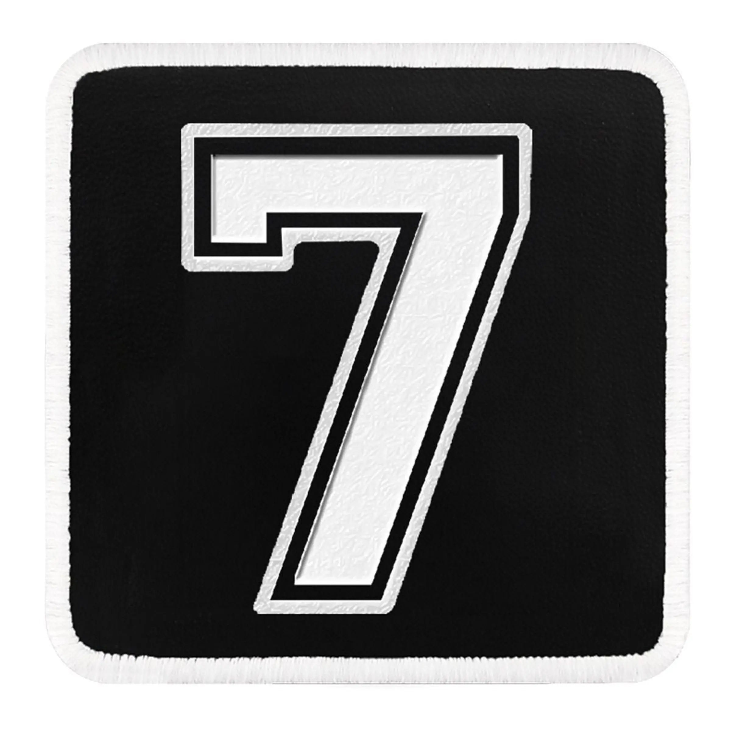 Parche 7 Numero para Gorras BlackBork BlackBörk