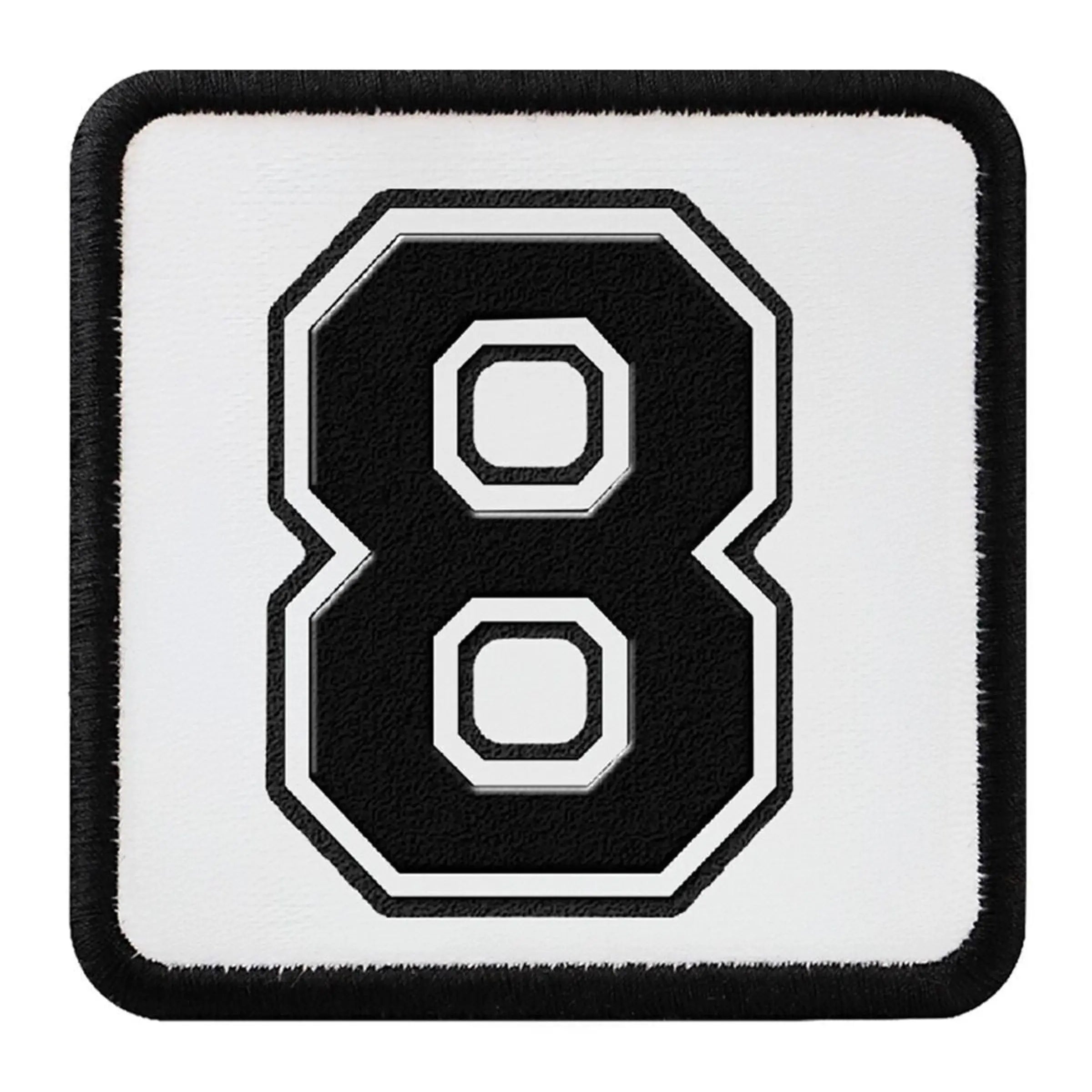 Parche 8 Numero para Gorras BlackBork BlackBörk