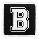 Parche B Letter Sb para Gorras BlackBork