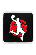 Parche Baloncesto para Gorras BlackBork