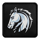 Parche Caballo Ilustrado para Gorras BlackBork
